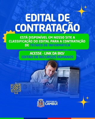 Post do instagram da Prefeitura de Mandirituba