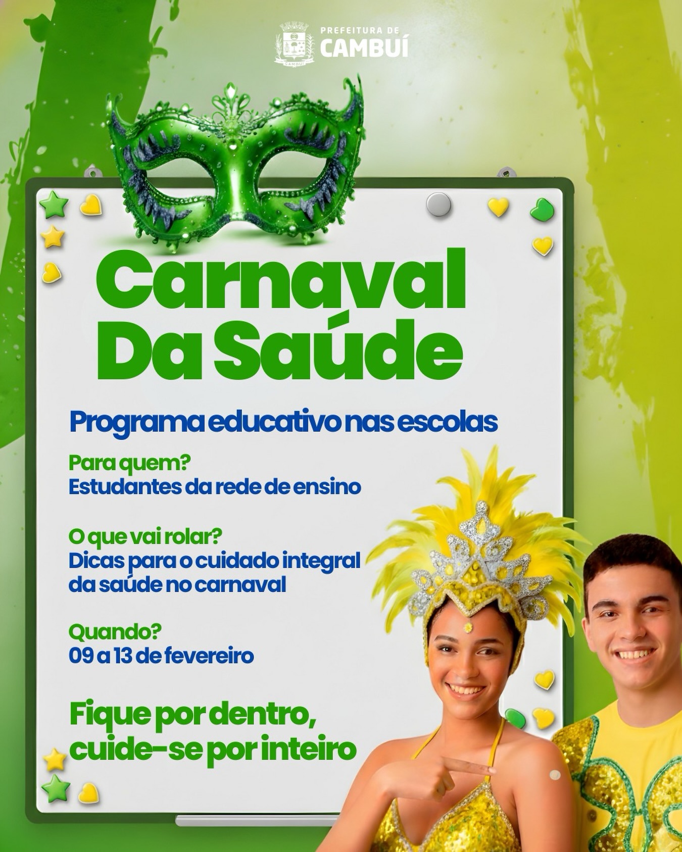 Post do instagram da Prefeitura de Mandirituba