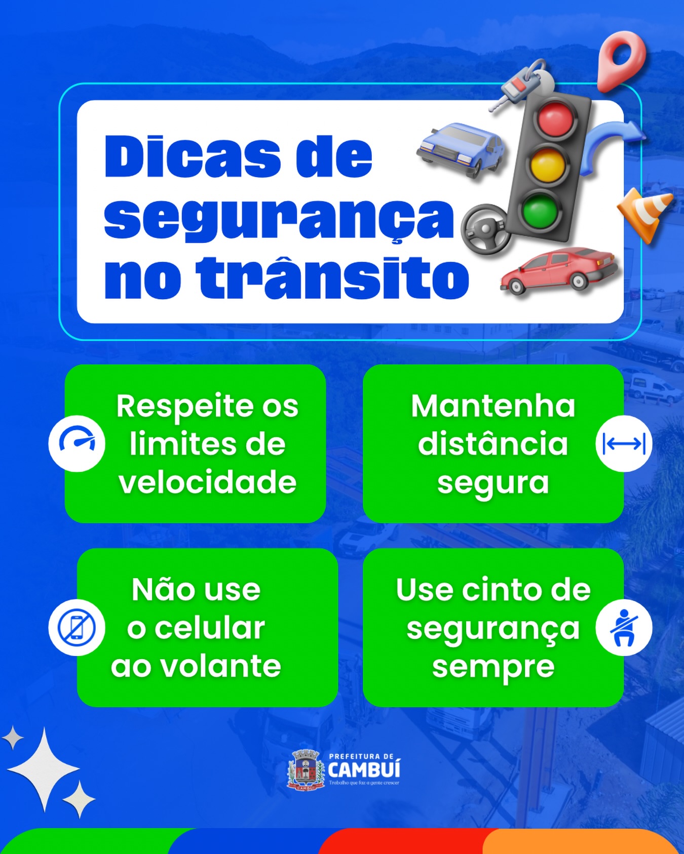 Post do instagram da Prefeitura de Mandirituba