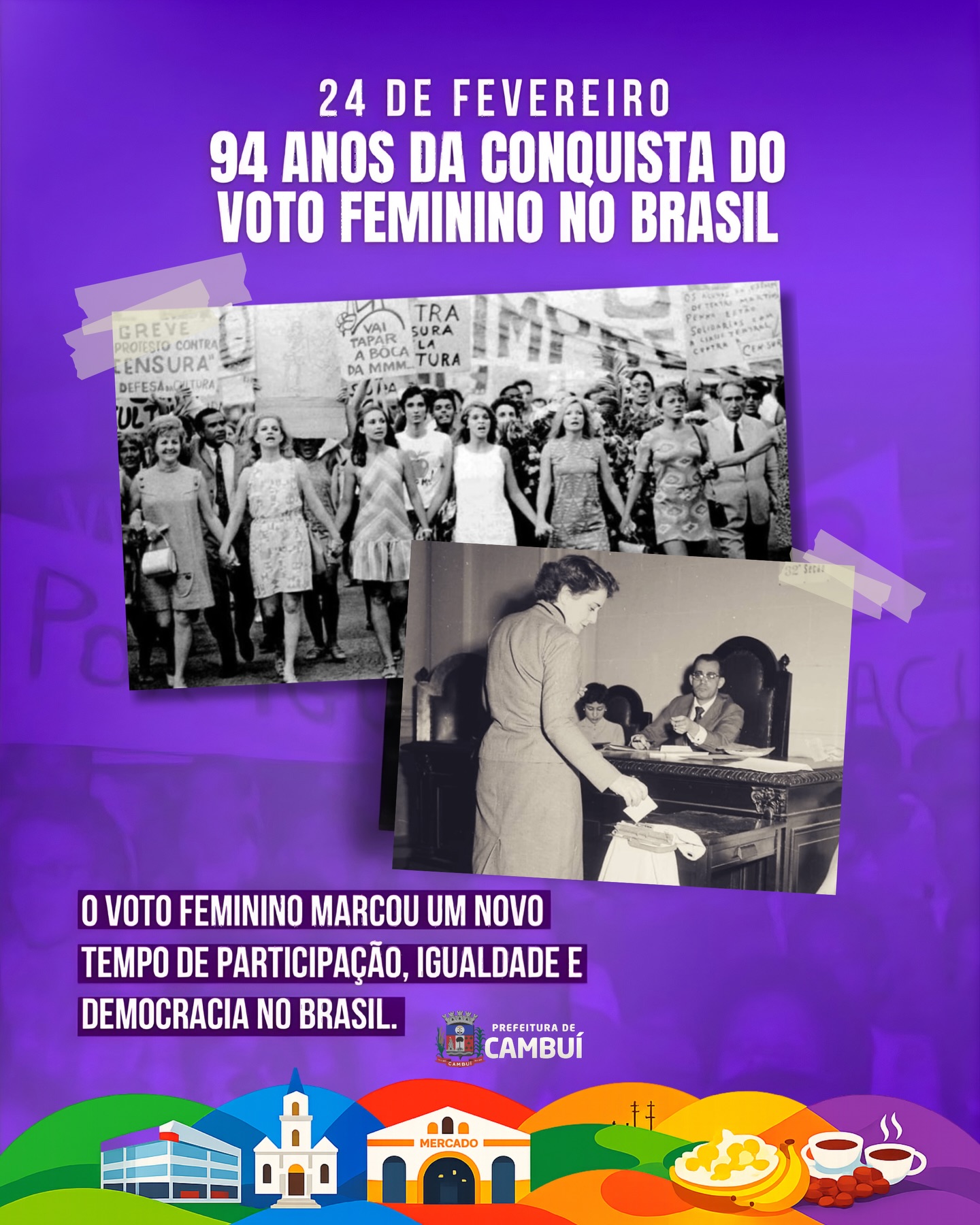 Post do instagram da Prefeitura de Mandirituba