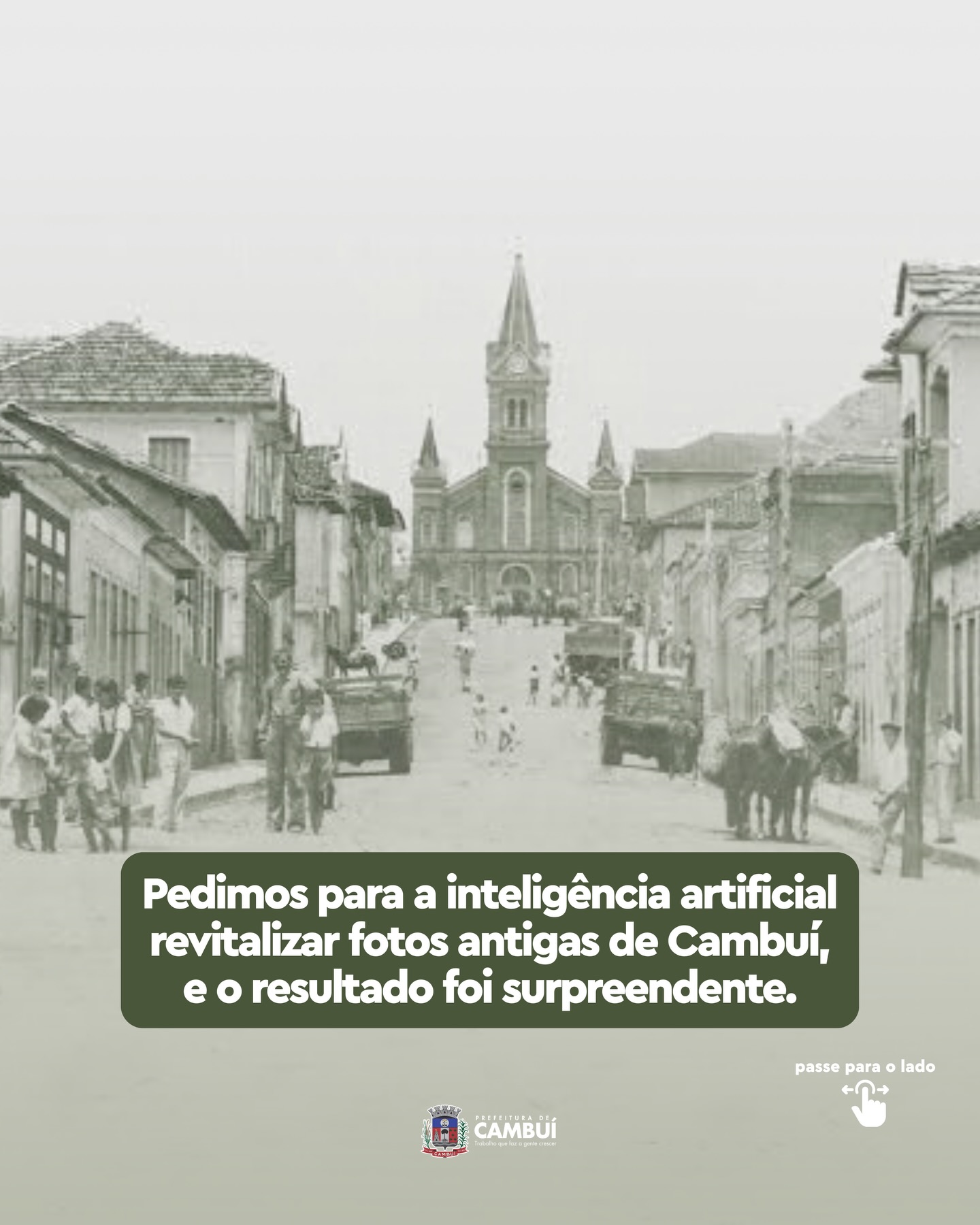 Post do instagram da Prefeitura de Mandirituba