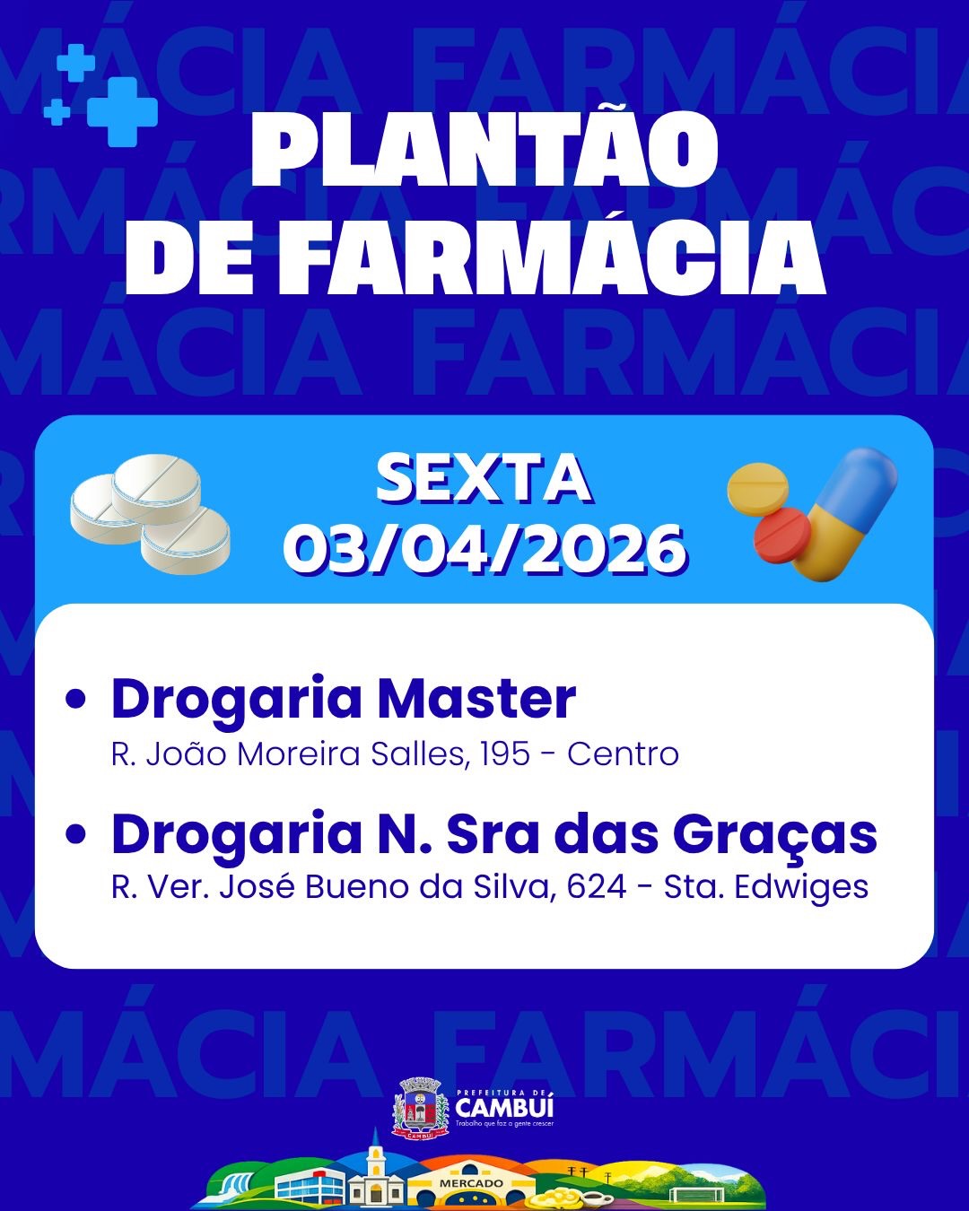 Post do instagram da Prefeitura de Mandirituba