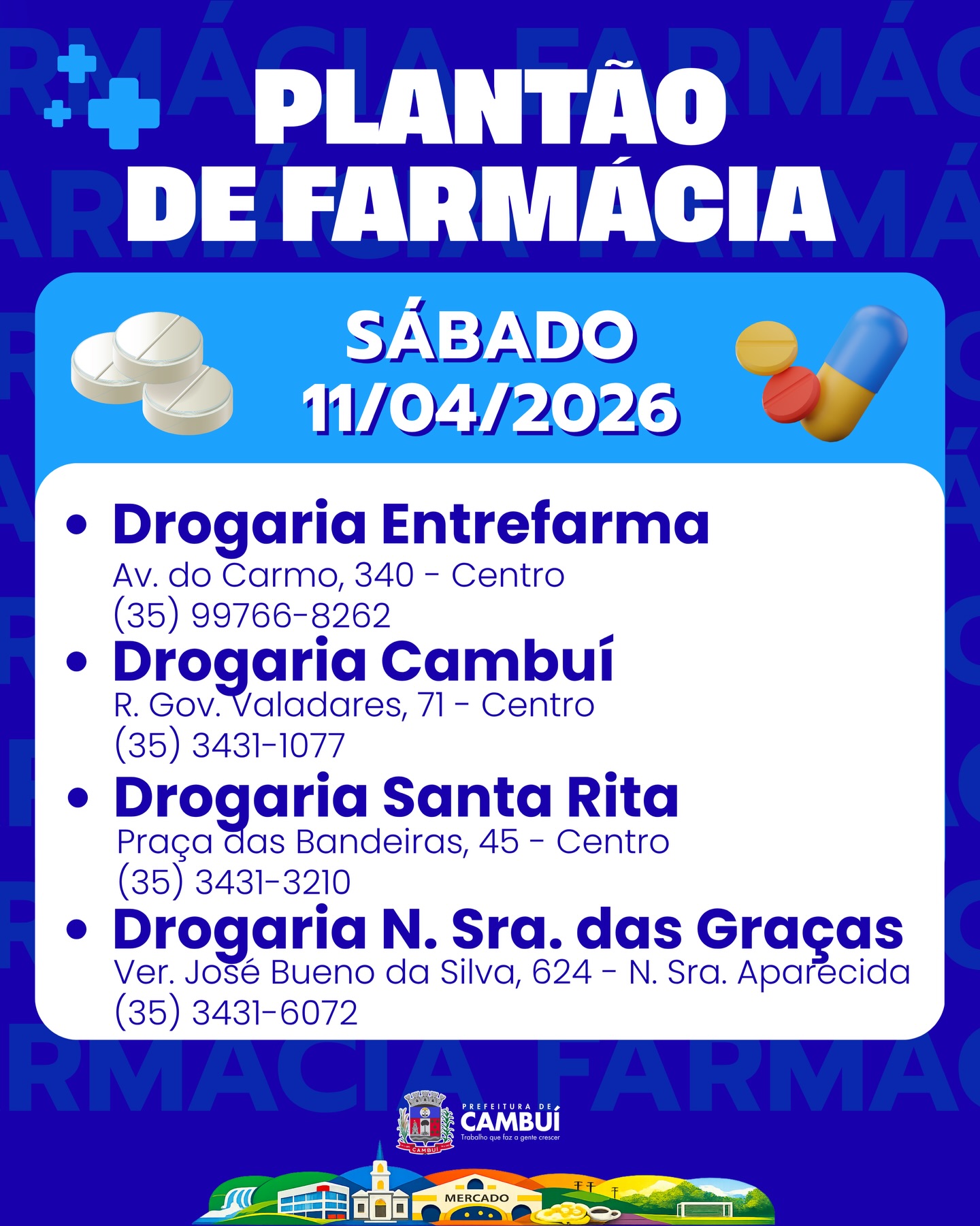 Post do instagram da Prefeitura de Mandirituba