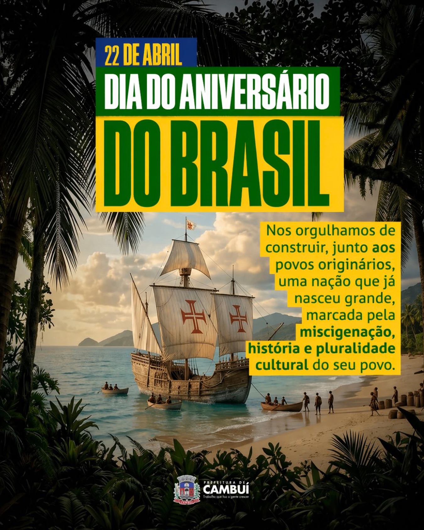 Post do instagram da Prefeitura de Mandirituba