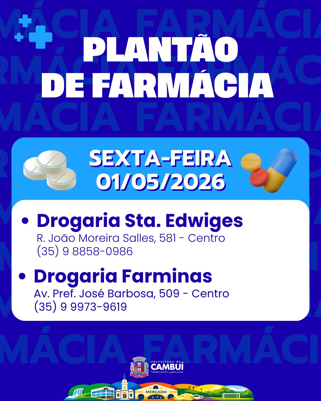 Post do instagram da Prefeitura de Mandirituba