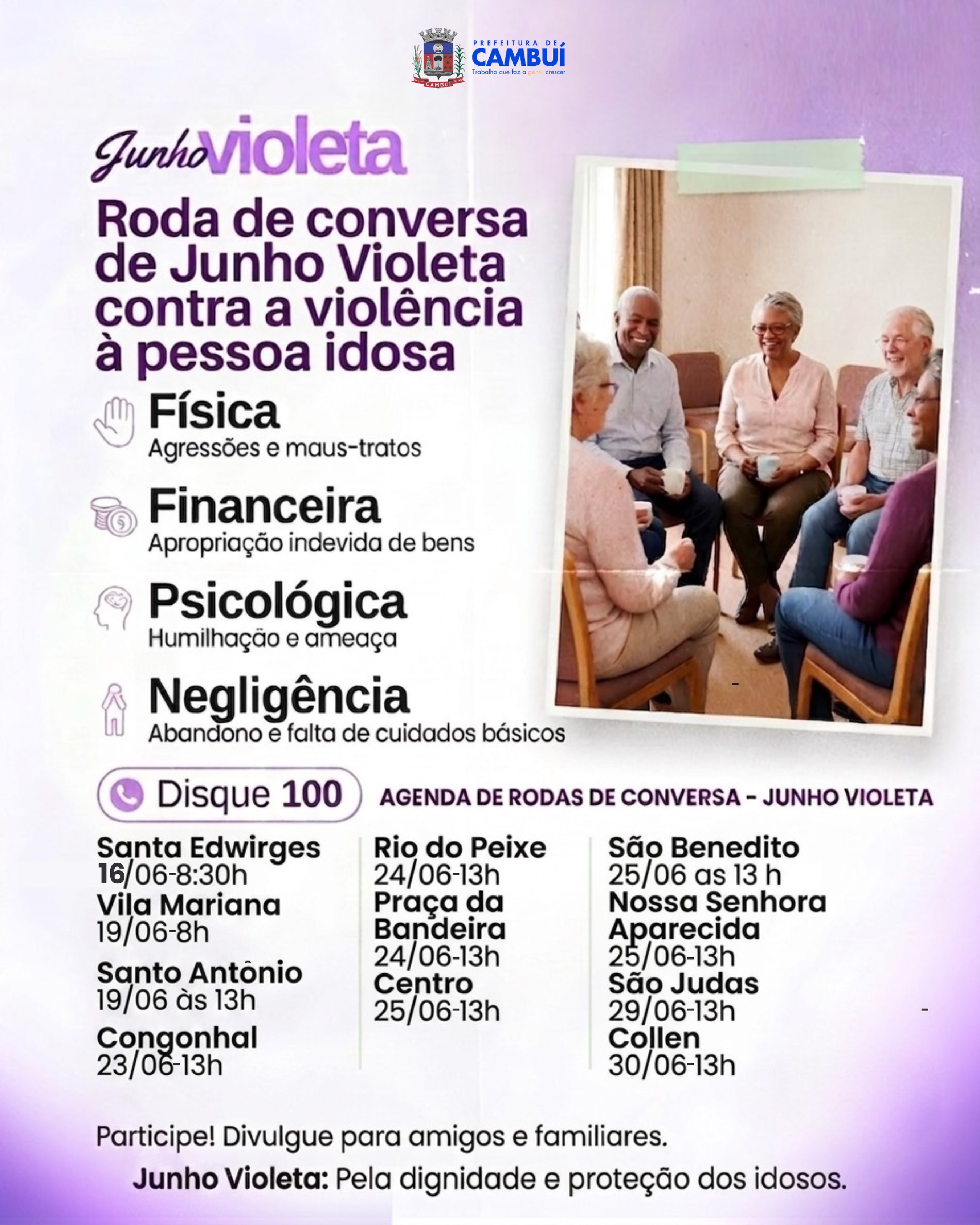Post do instagram da Prefeitura de Mandirituba