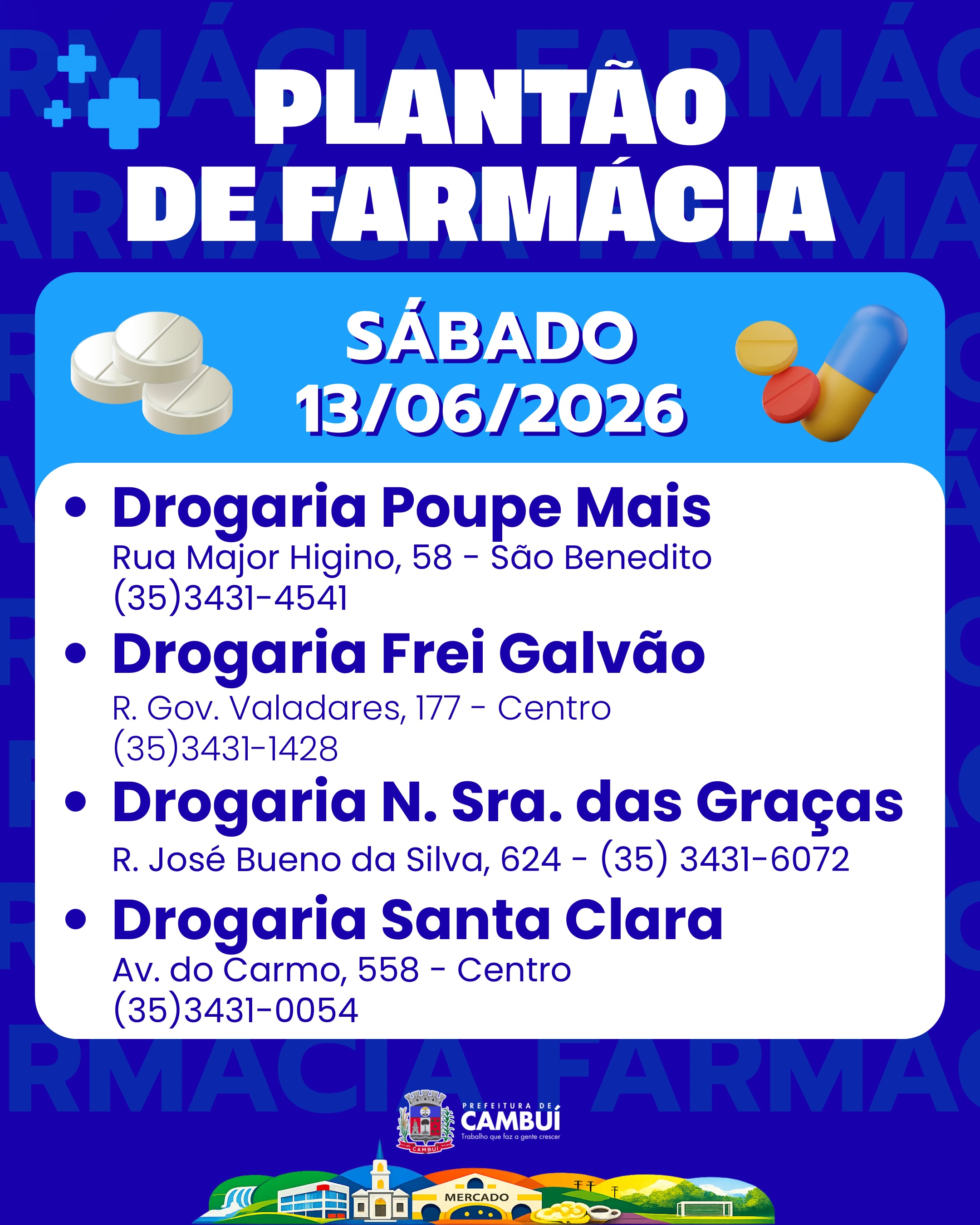 Post do instagram da Prefeitura de Mandirituba