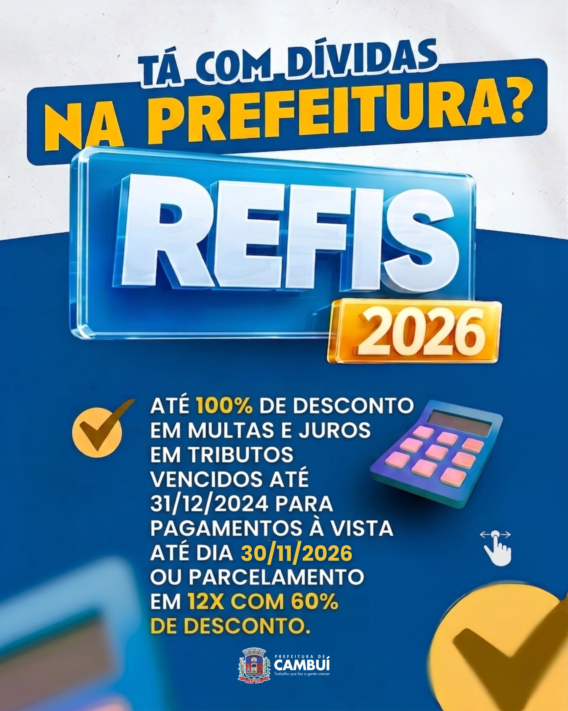 Post do instagram da Prefeitura de Mandirituba