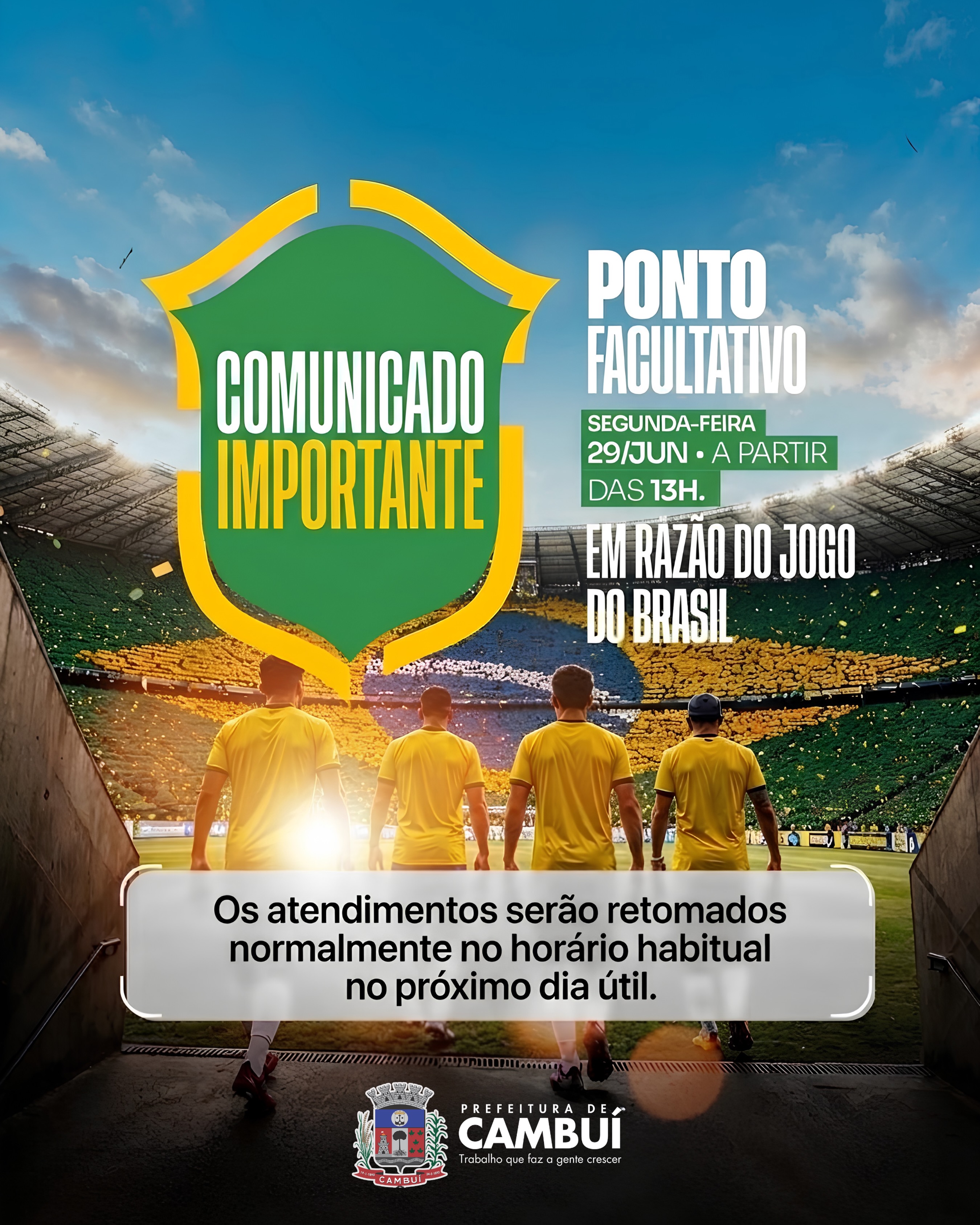 Post do instagram da Prefeitura de Mandirituba