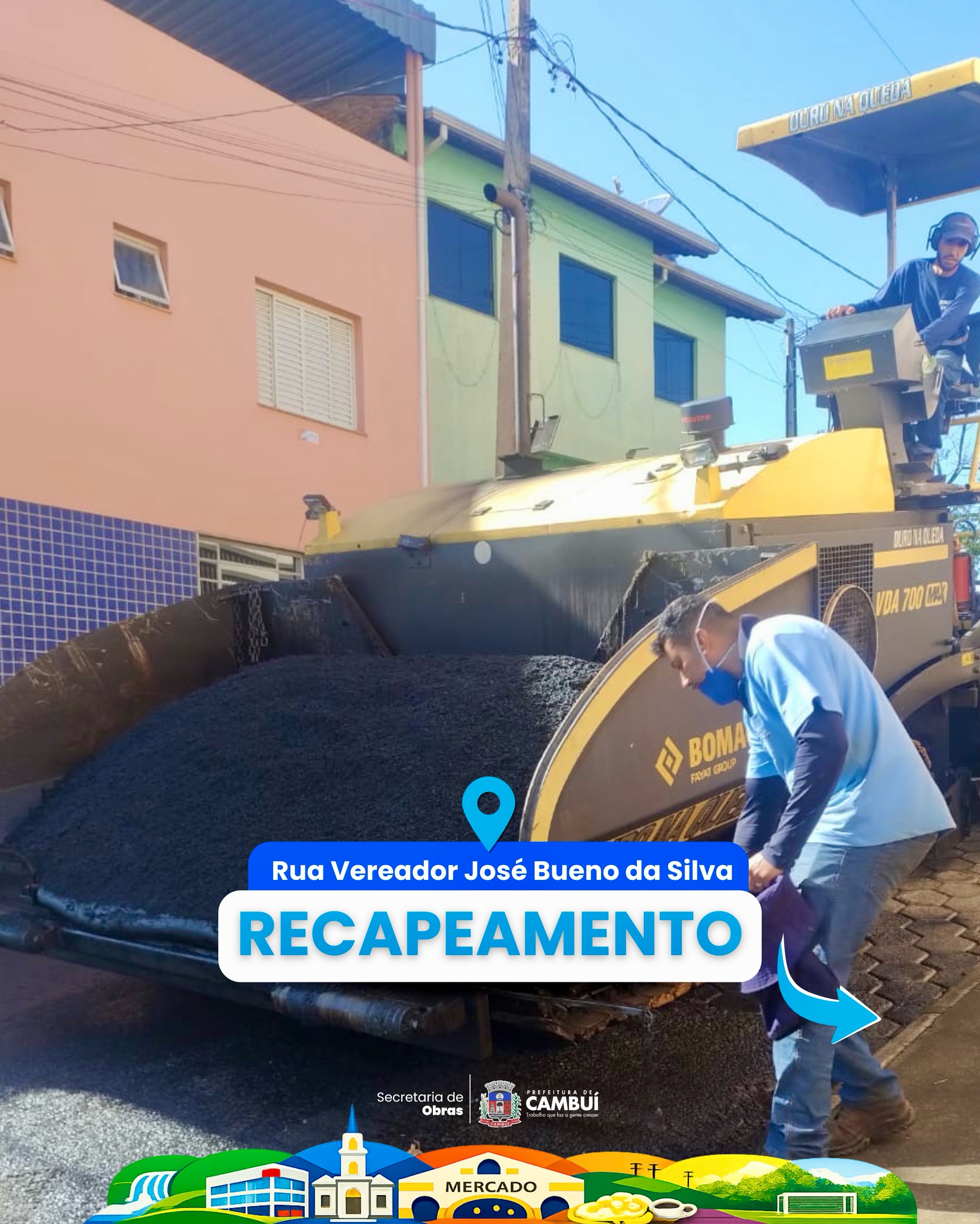 Post do instagram da Prefeitura de Mandirituba