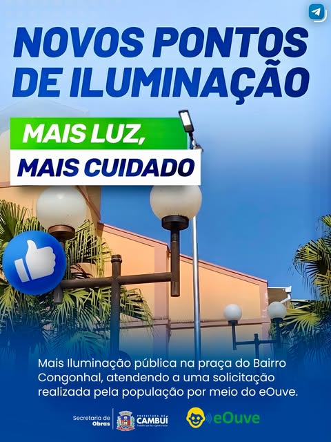 Post do instagram da Prefeitura de Mandirituba