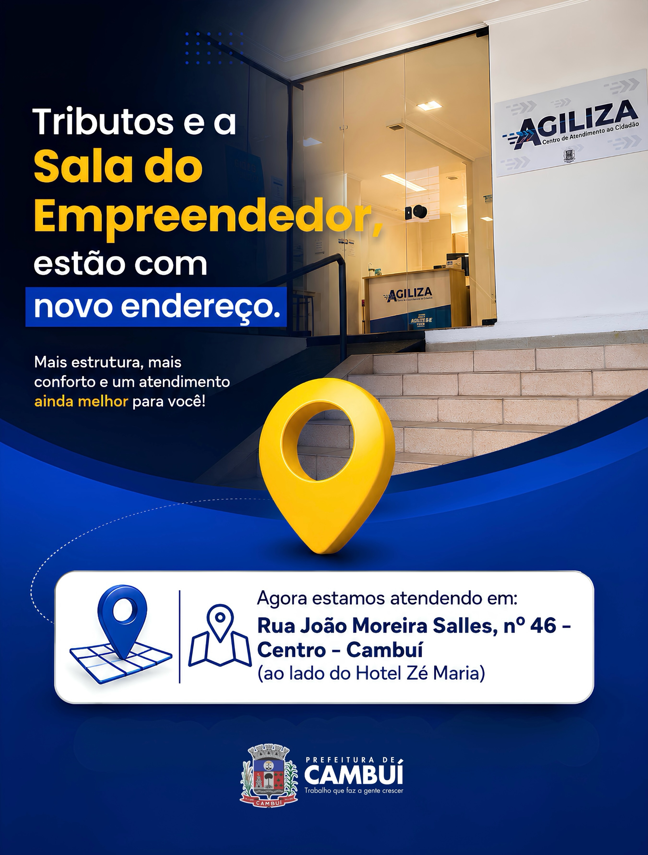 Post do instagram da Prefeitura de Mandirituba