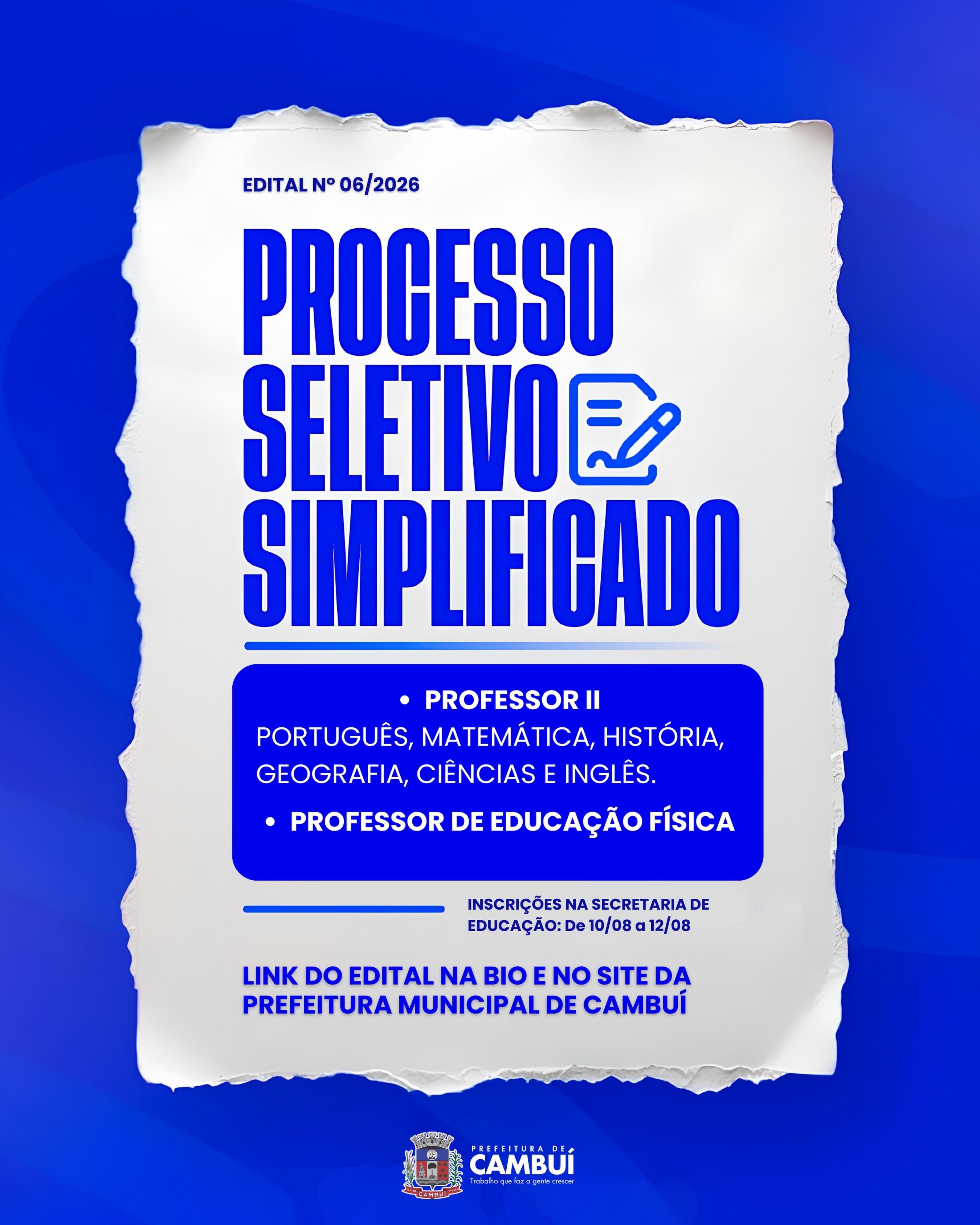 Post do instagram da Prefeitura de Mandirituba