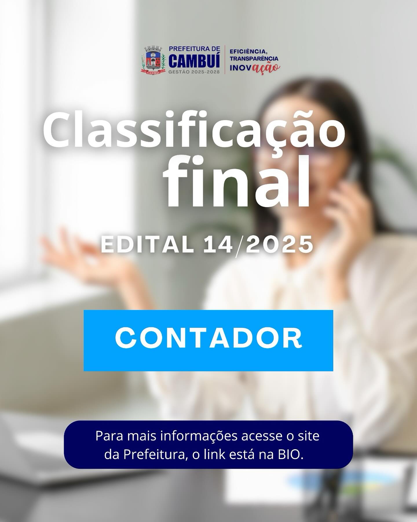 Post do instagram da Prefeitura de Mandirituba