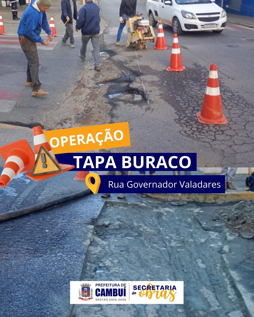 Post do instagram da Prefeitura de Mandirituba